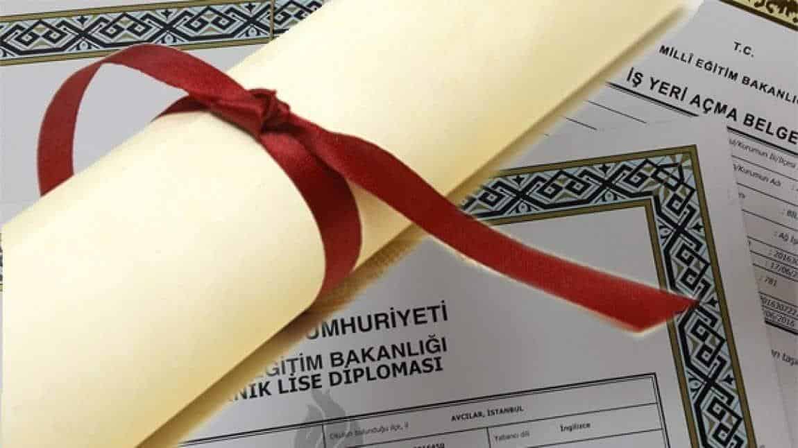 2024-2025 Eğitim-Öğretim Yılı 12.Sınıf Mezun Öğrencilerimizin Diplomaları Hazırlandı.